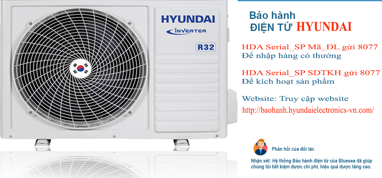 BẢO HÀNH ĐIỆN TỬ HYUNDAI