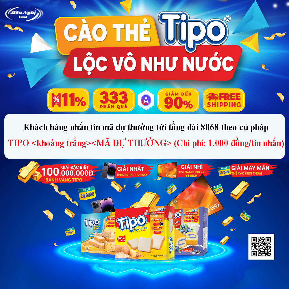 CHƯƠNG TRÌNH KHUYẾN MẠI '' CÀO THẺ TIPO - LỘC VÔ NHƯ NƯỚC ''