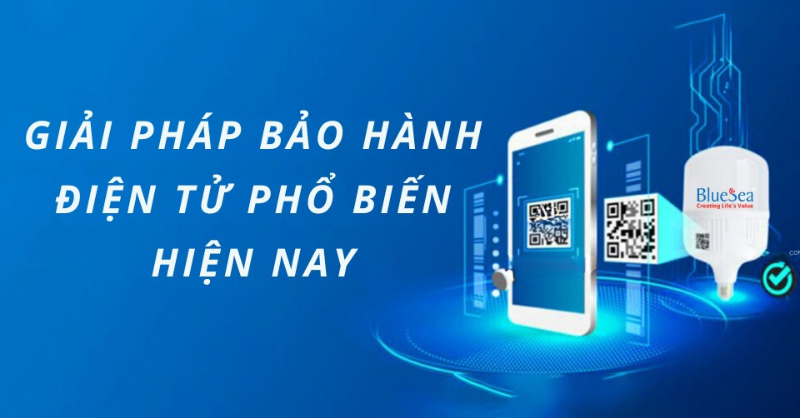 GIẢI PHÁP BẢO HÀNH ĐIỆN TỬ PHỔ BIẾN HIỆN NAY 