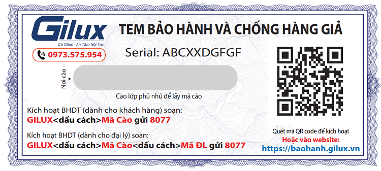 Sự ưu việt của tem chống hàng giả