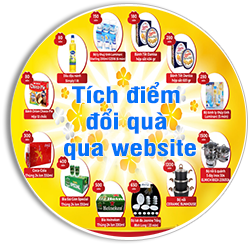 Tích điểm đổi quà qua website