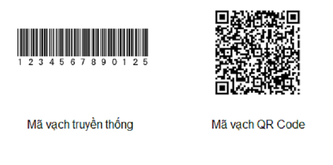 Phân biệt mã QR và các mã vạch truyền thống