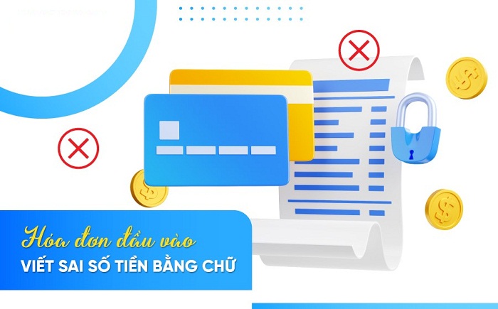 Xử lý hóa đơn đầu vào viết sai số tiền bằng chữ